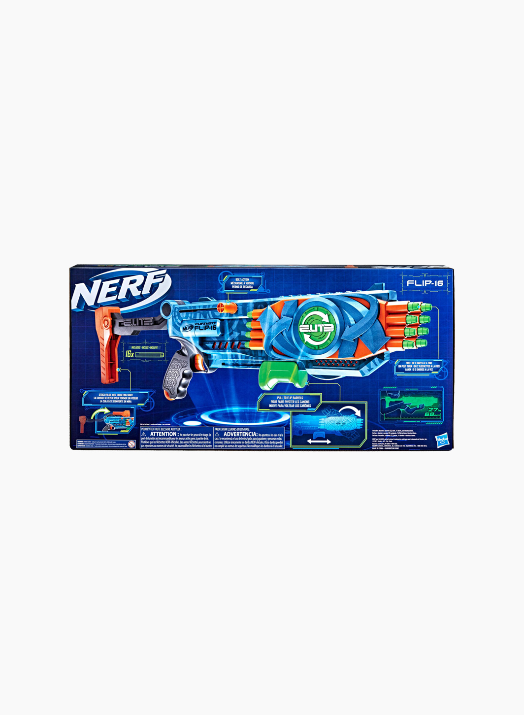 Blaster Nerf Elite 2.0 "Flip 16"