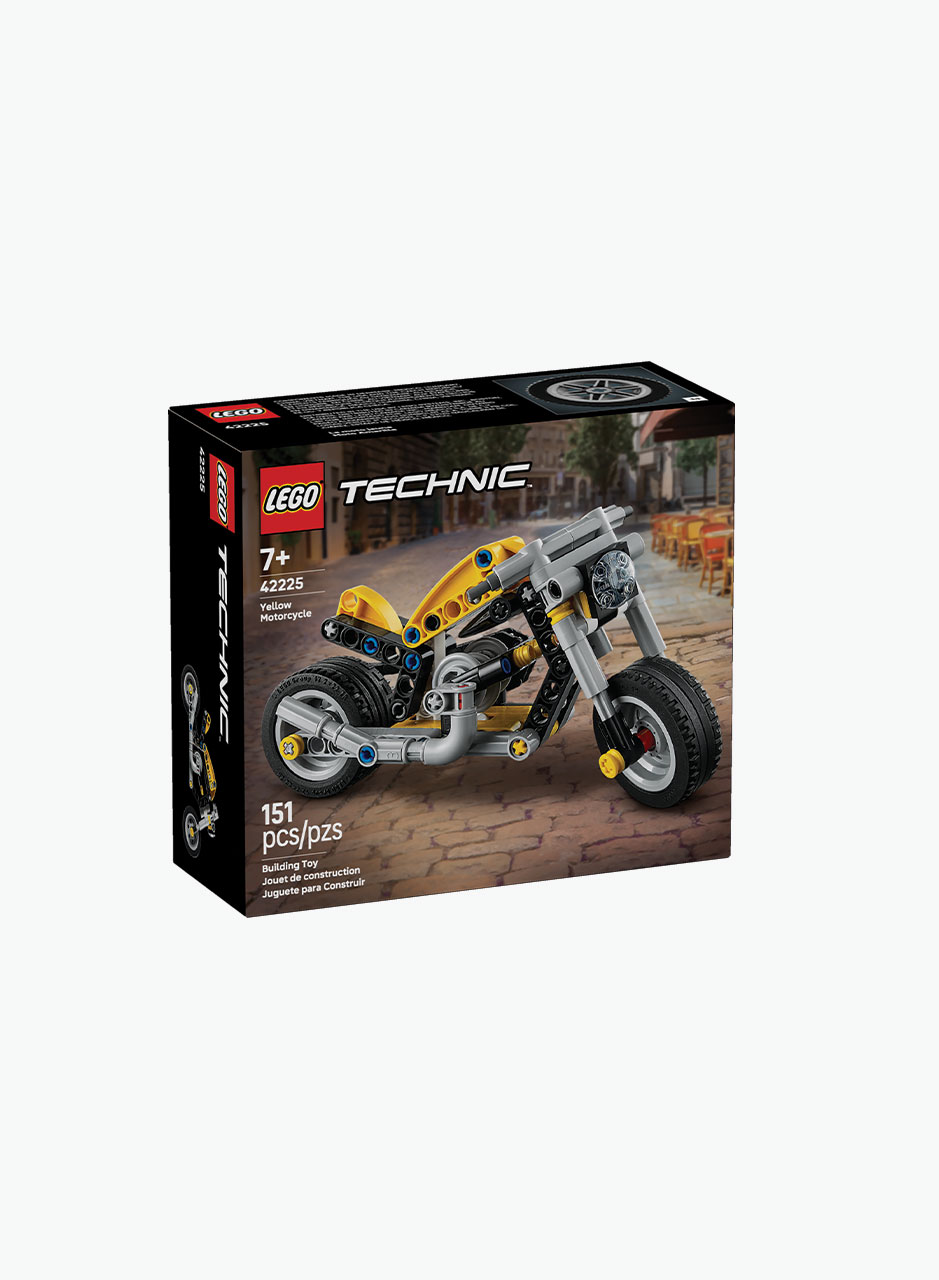 Կառուցողական խաղ Technic «Դեղին մոտոցիկլետ»