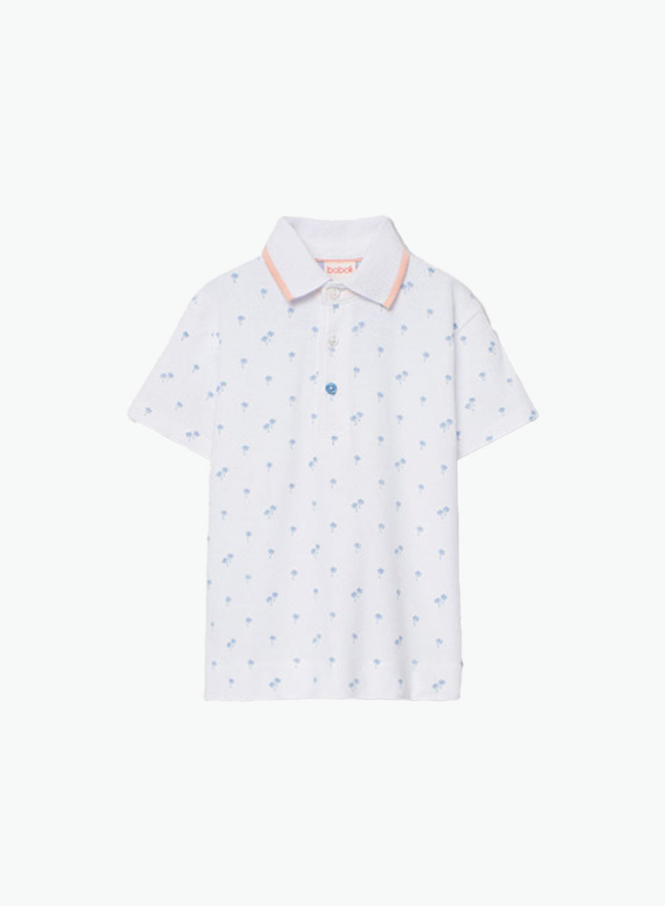 Boys' polo "Palms"