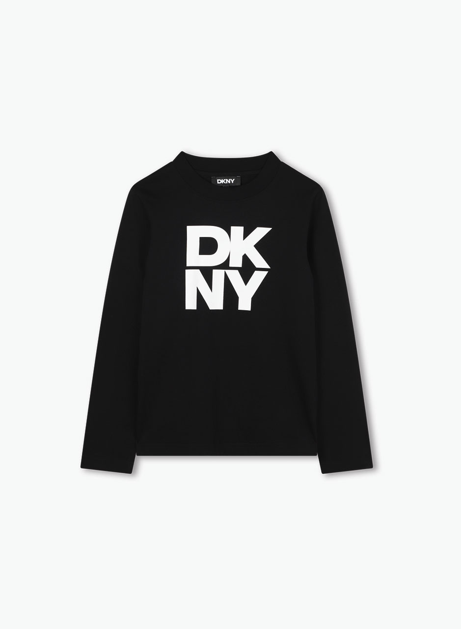 Удобная футболка с длинными рукавами и логотипом