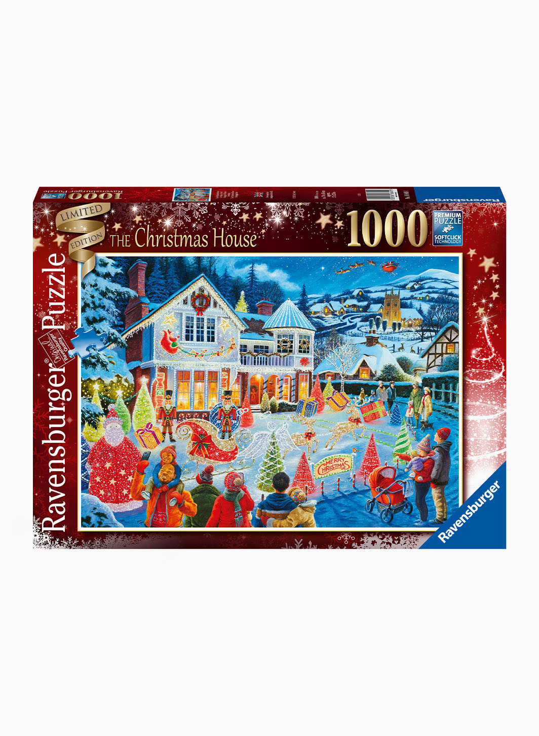 Puzzle "The Christmas house" 1000 pcs.