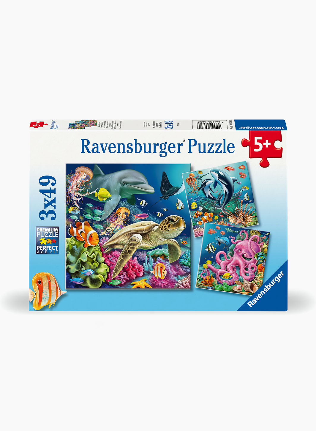 Puzzle "Underwater world" 3x49 pc.