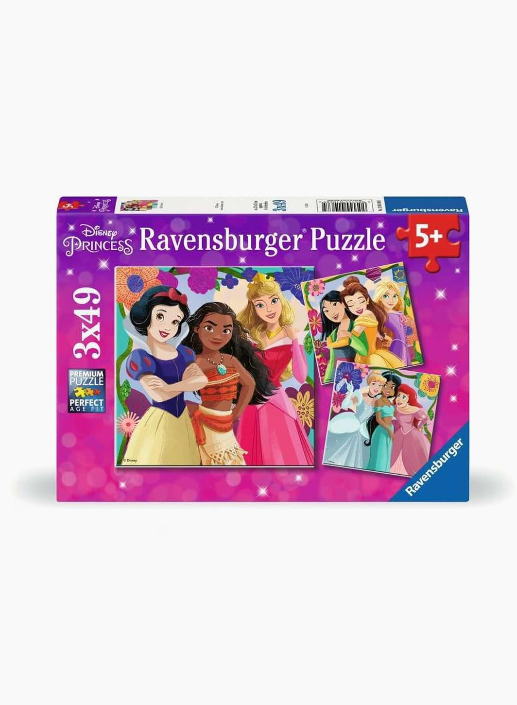 Puzzle "Disney princess" 3x49 pc.