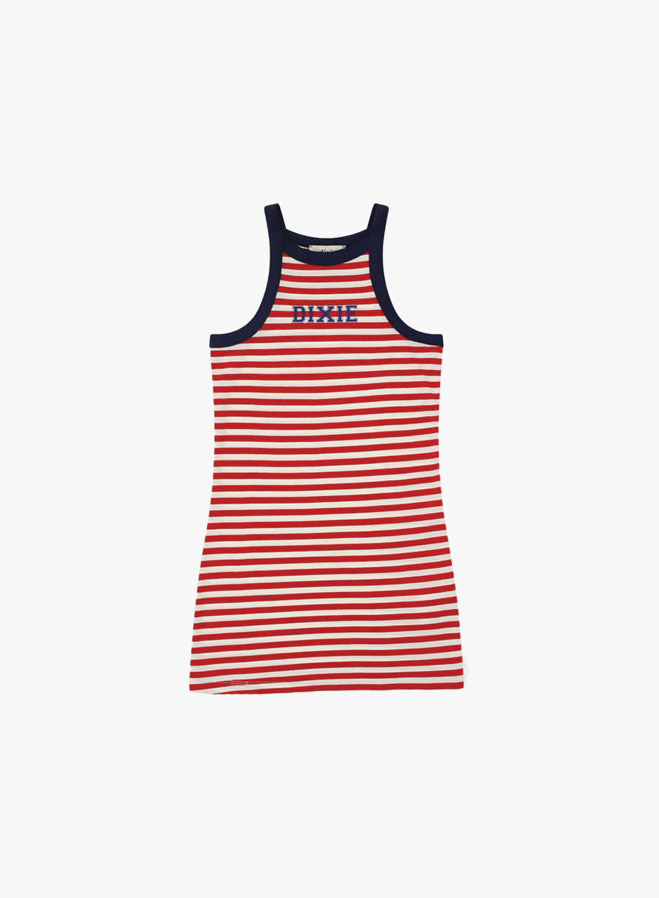Striped sleeveless dress Striped sleeveless dress