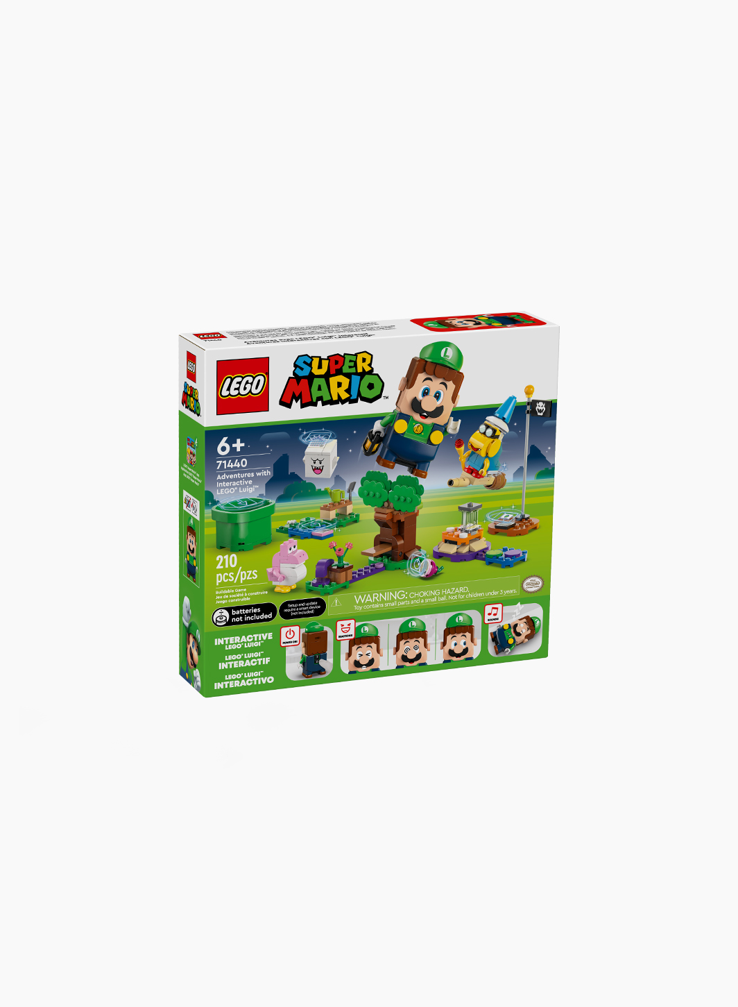 Constructor Super Mario "Adventures with interactive Luigi"