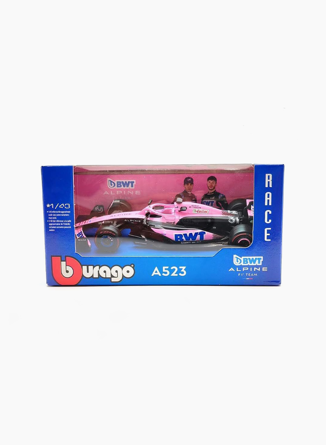 Car "BWT Alpine F1 Team A523" Scale 1:43