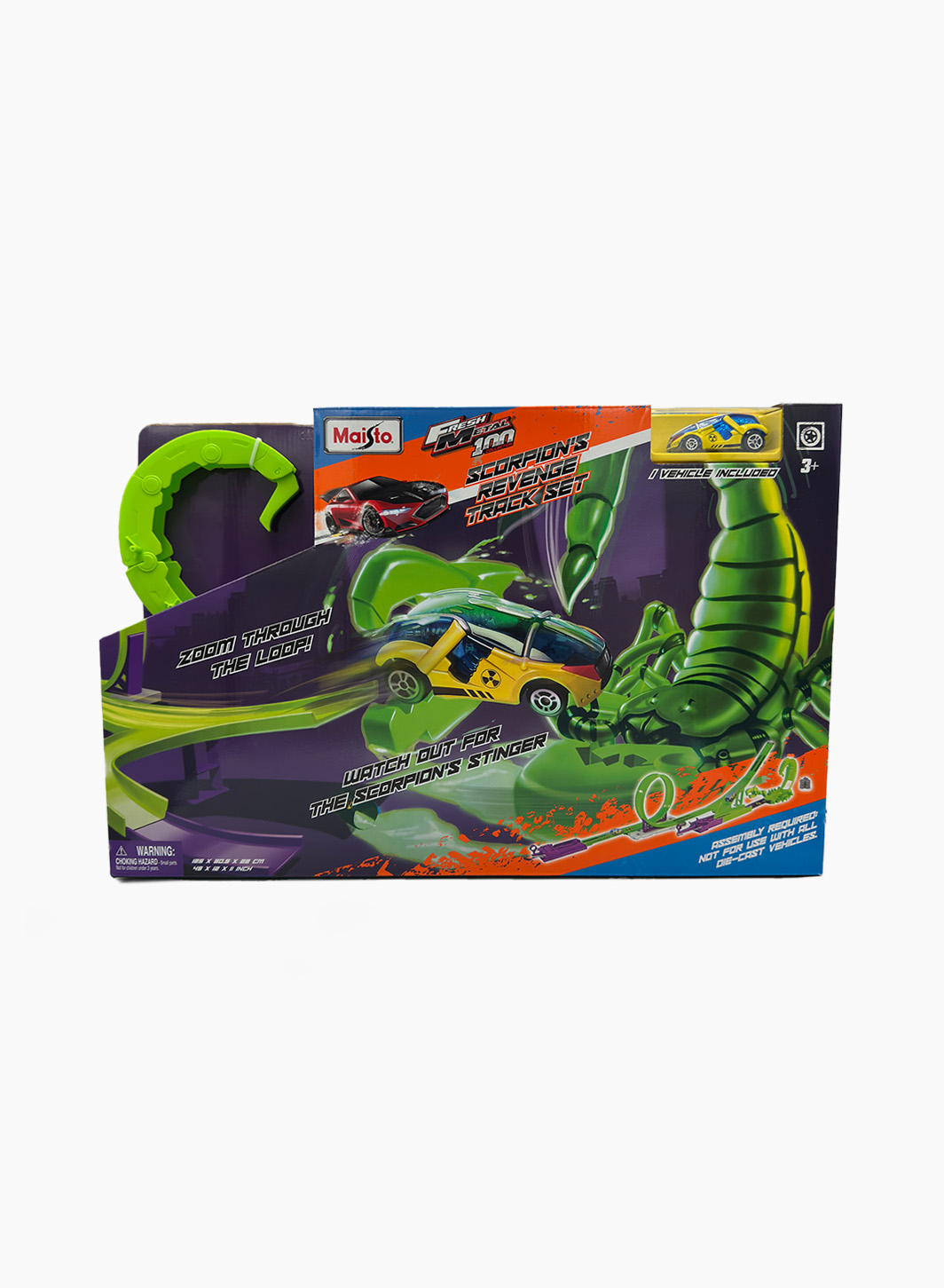 Խաղային հավաքածու Fresh Metal «Scorpion Revenge Track Set» Խաղային հավաքածու Fresh Metal «Scorpion Revenge Track Set»