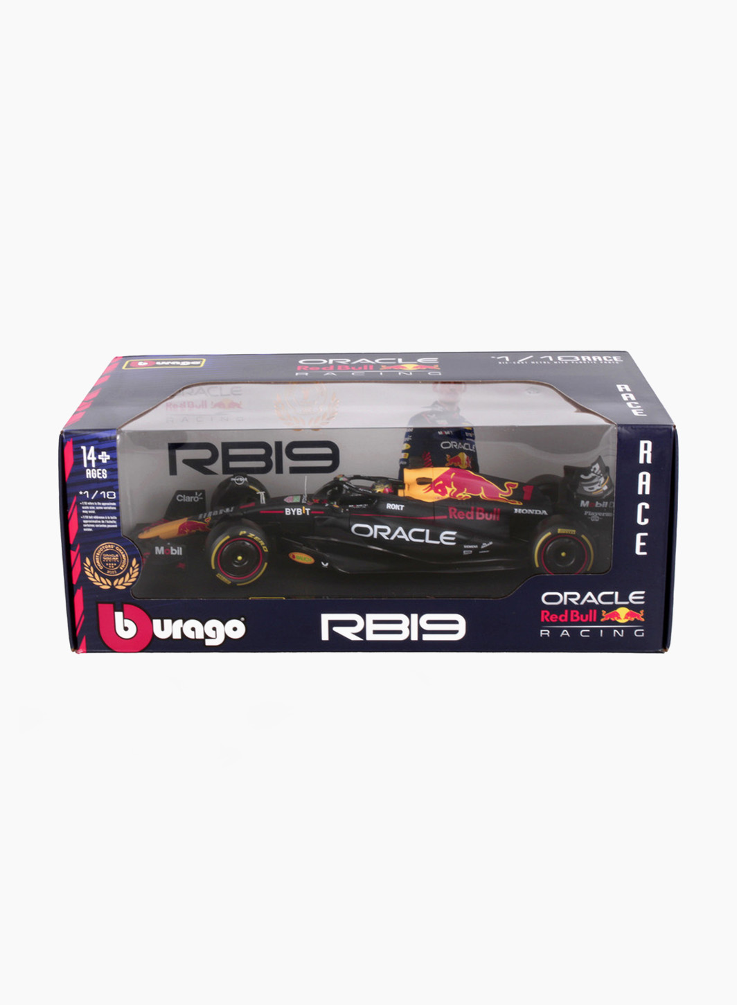 Car "Oracle Red Bull Racing RB19 (with helmet)" Scale 1:18