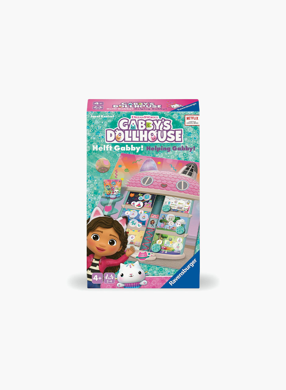 Board game "Gabby's Dollhouse: helping Gabby"