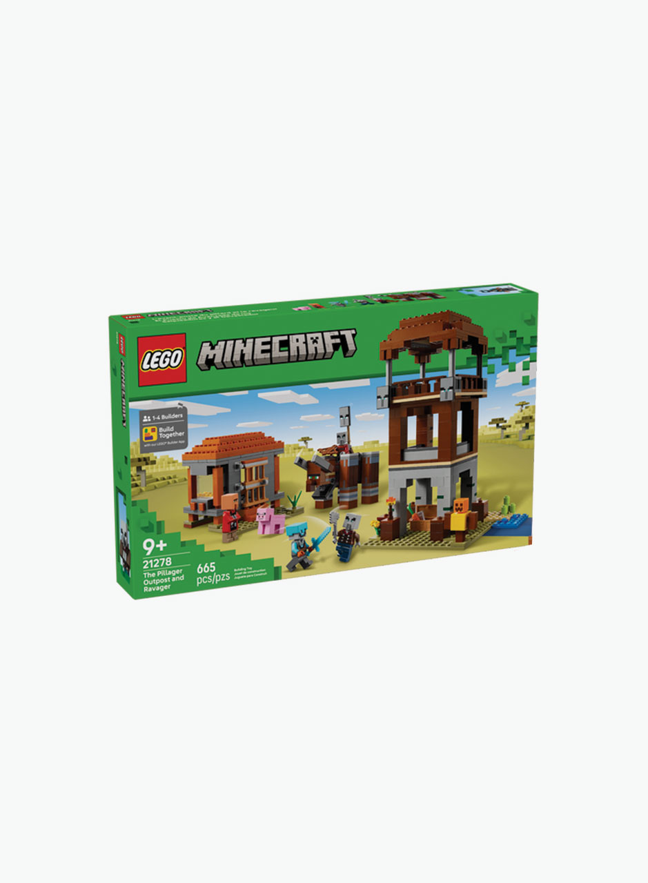 Constructor Minecraft "The pillager outpost and ravager"