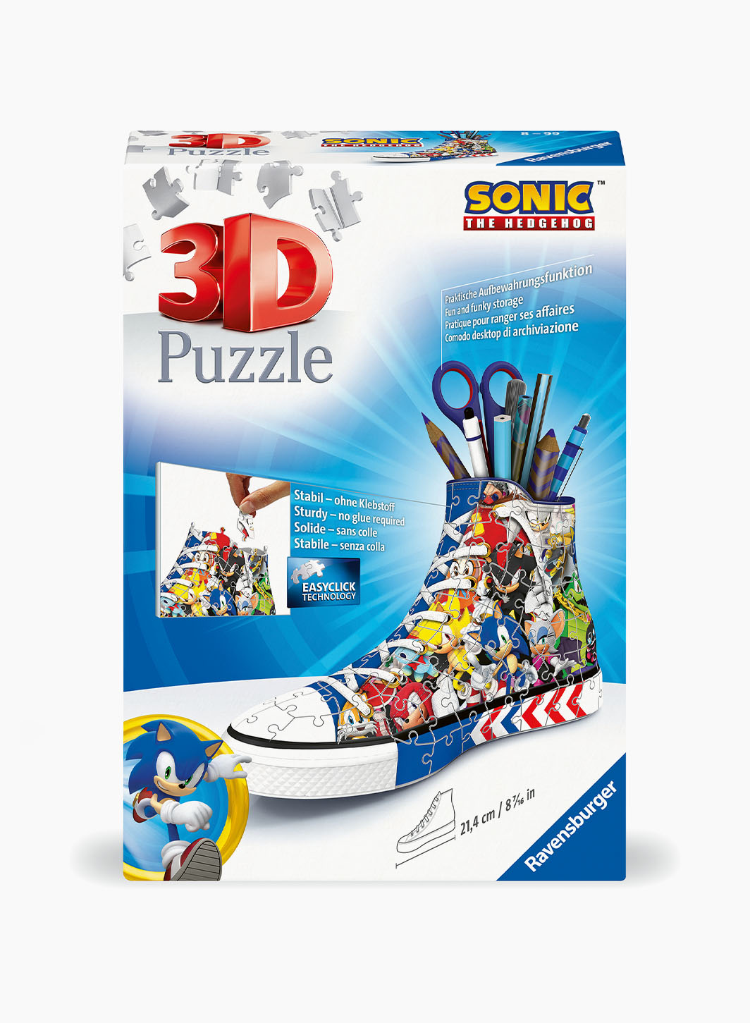 3D puzzle "Sonic trainer" 108 pc.