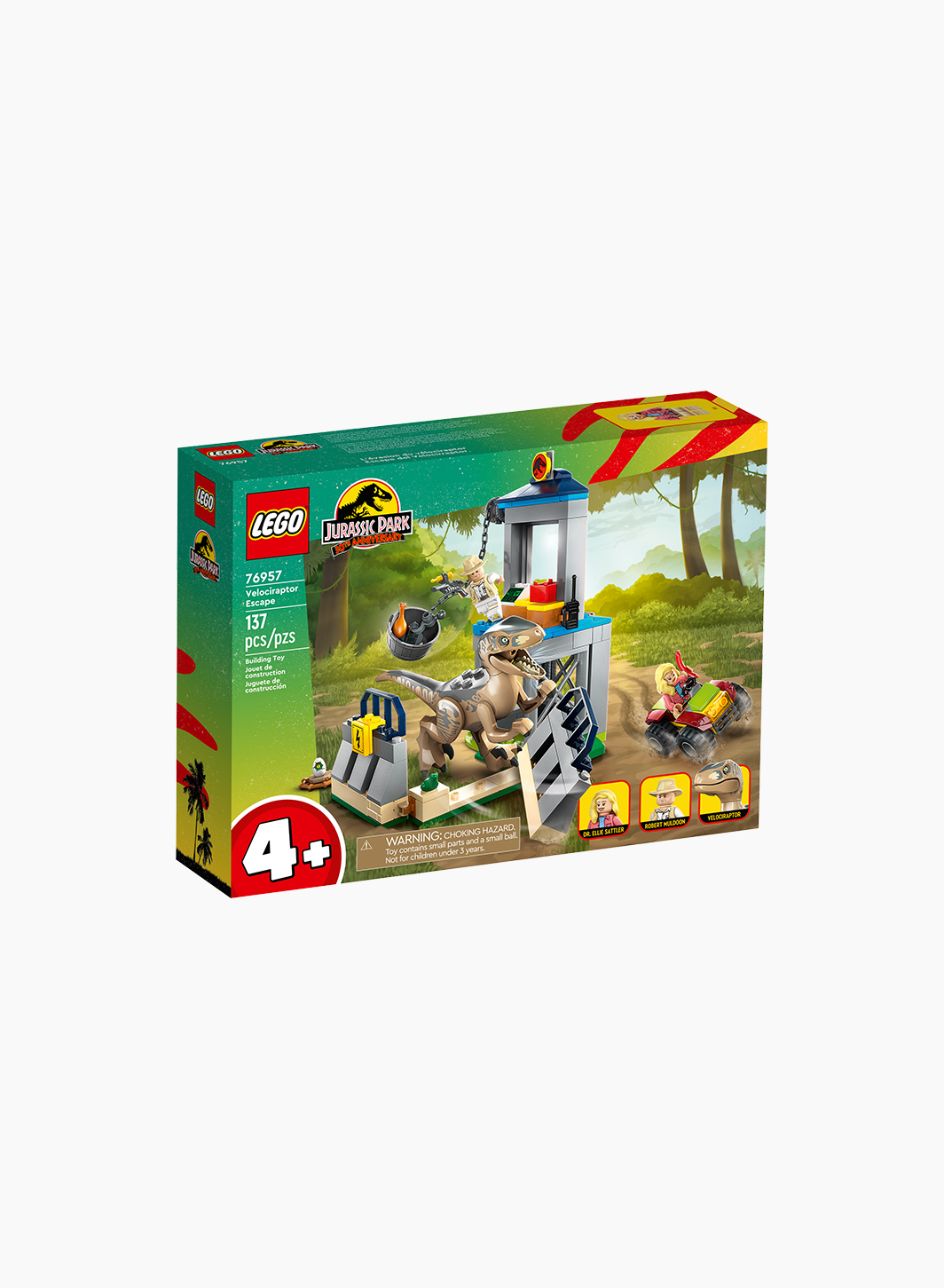 Constructor Jurassic world "Velociraptor Escape"