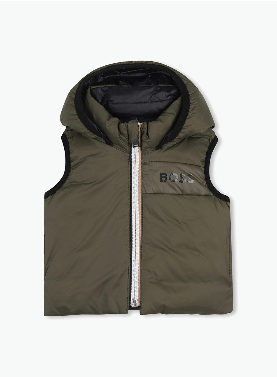 Puffy reversible vest
