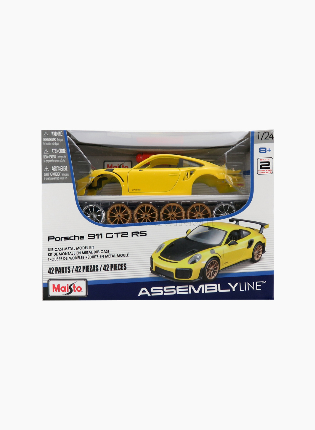 Մեքենա «Porsche 911 GT2 RS» Scale 1:24