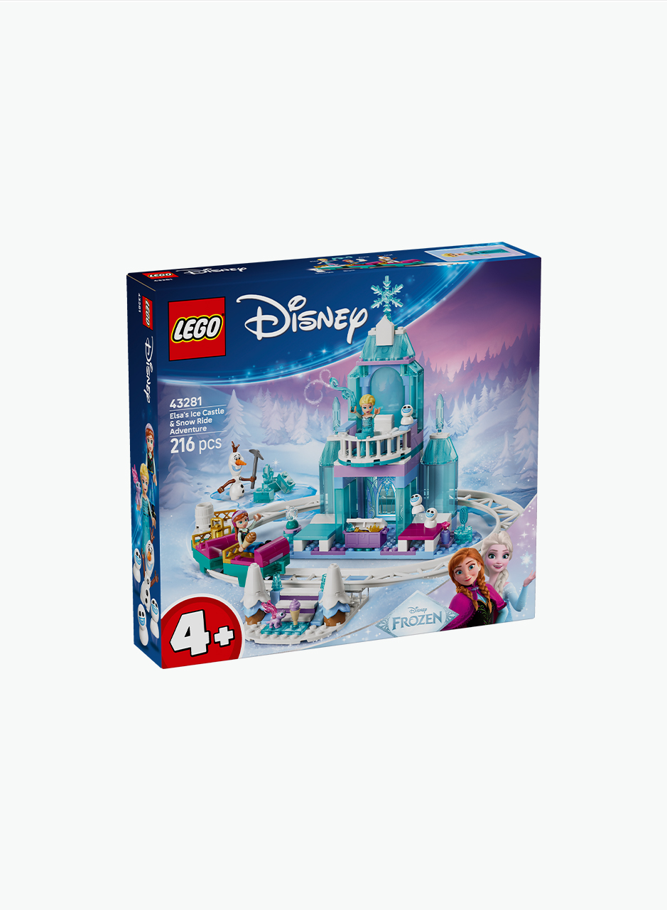 Конструктор Disney "Ледяной замок Эльзы и приключение на снежных горках"