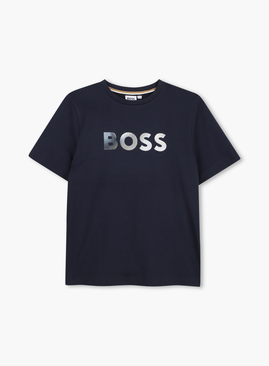 Փայլուն լոգոտիպով շապիկ