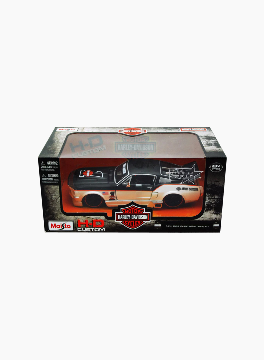 Մեքենա «1967 Ford Mustang GT» Scale 1:24