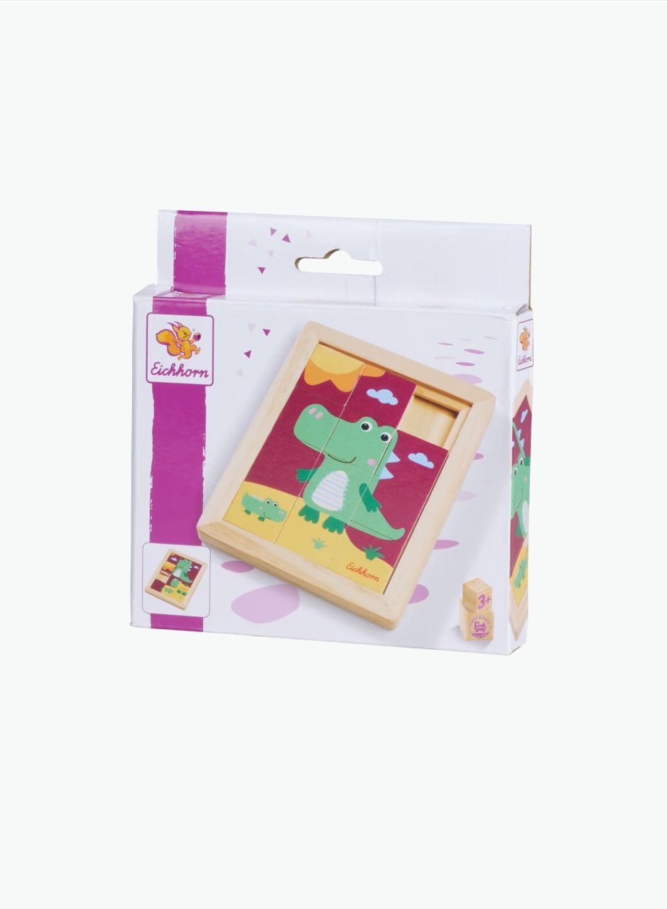 Educational toy "Sliding game: Crocodile"
