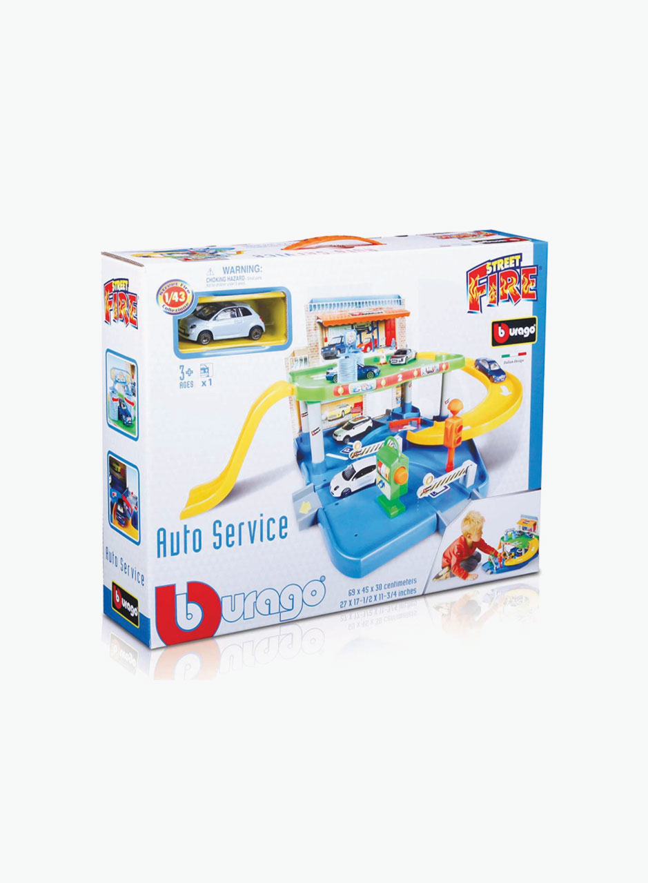 Play Set "STR. FIRE Auto Service Playset, 1 Car"