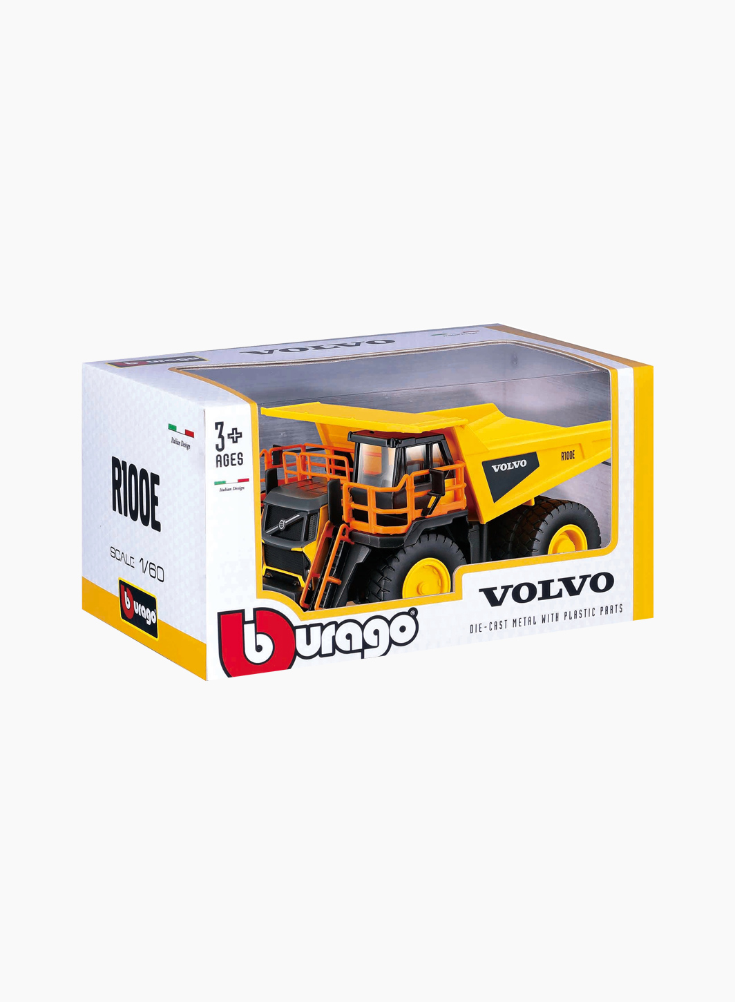 Car "Volvo R100E Rigid Hauler" Scale 1:60