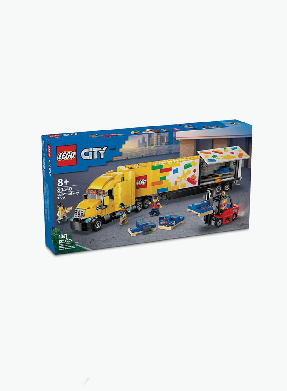 Constructor City "Yellow delivery truck"