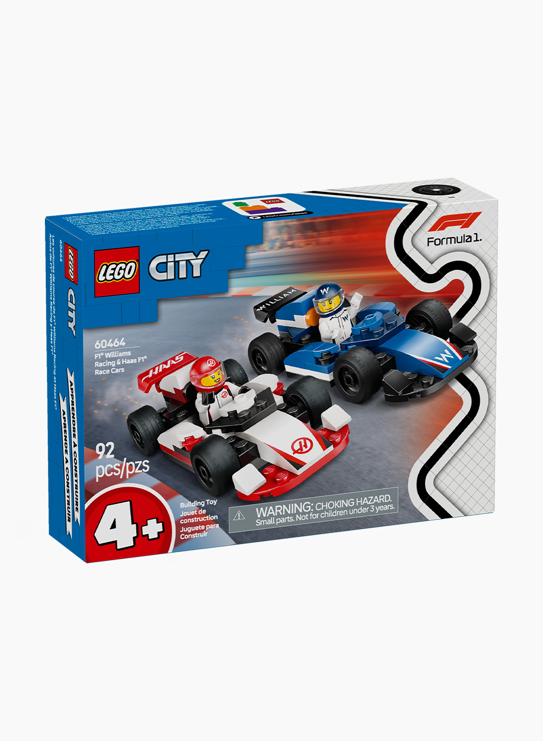 Կառուցողական խաղ City «Williams Racing և Haas մրցարշավային մեքենաներ» Կառուցողական խաղ City «Williams Racing և Haas մրցարշավային մեքենաներ»