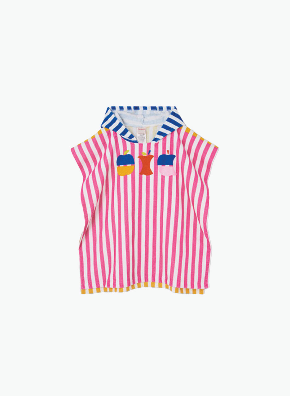 Полотенце с капюшоном в полоску