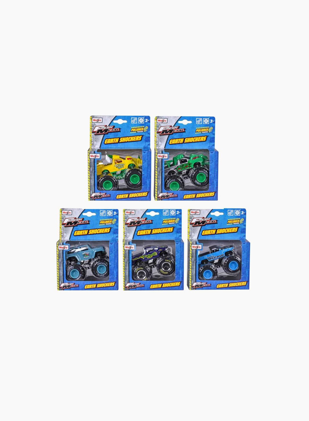 Մեքենա Fresh Metal «Earth Shockers» Մեքենա Fresh Metal «Earth Shockers»