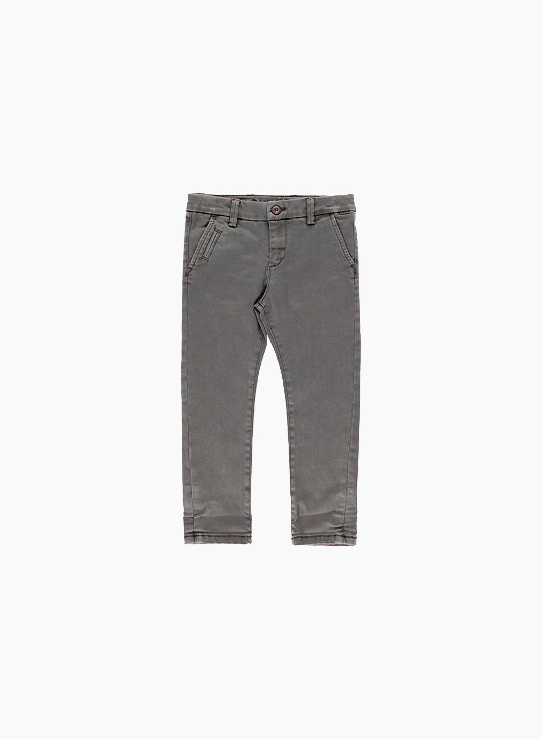 Grey stretch trousers