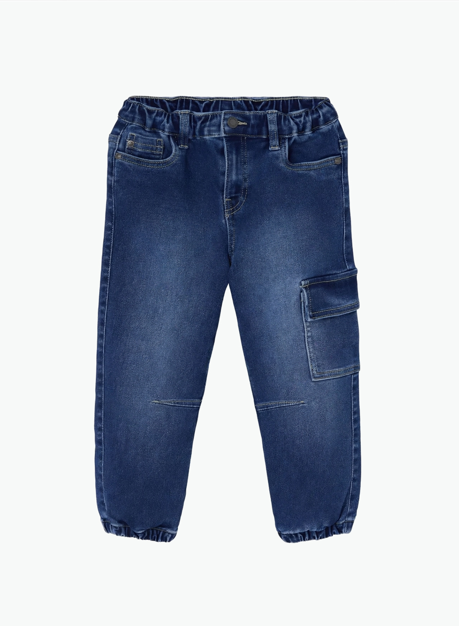 Stretchy waist jeans