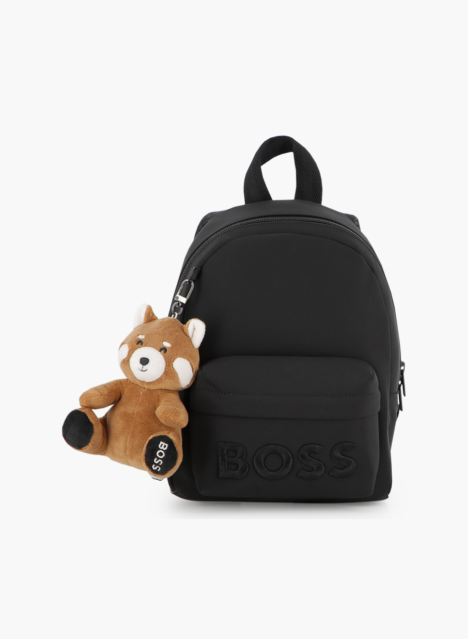Backpack with soft toy