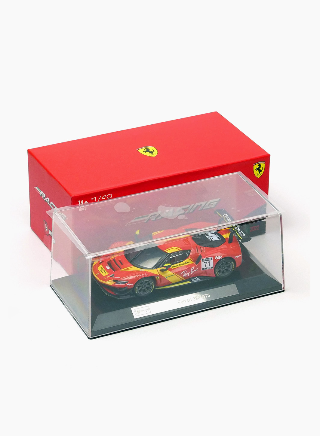 Car "Ferrari Racing-296 GT3" Scale 1:43