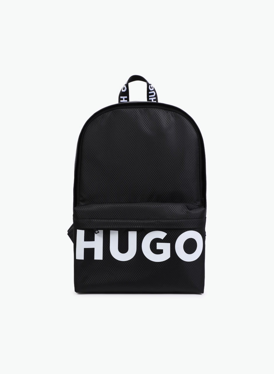 Backpack with large logo