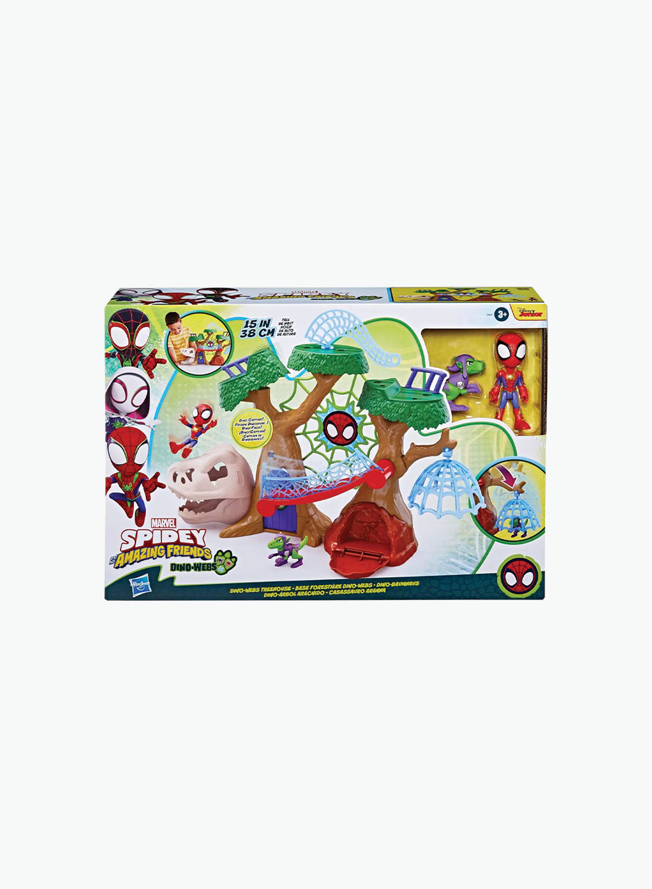 Игровой набор Marvel Spidey And His Amazing Friends "Домик на дереве Диновебс"