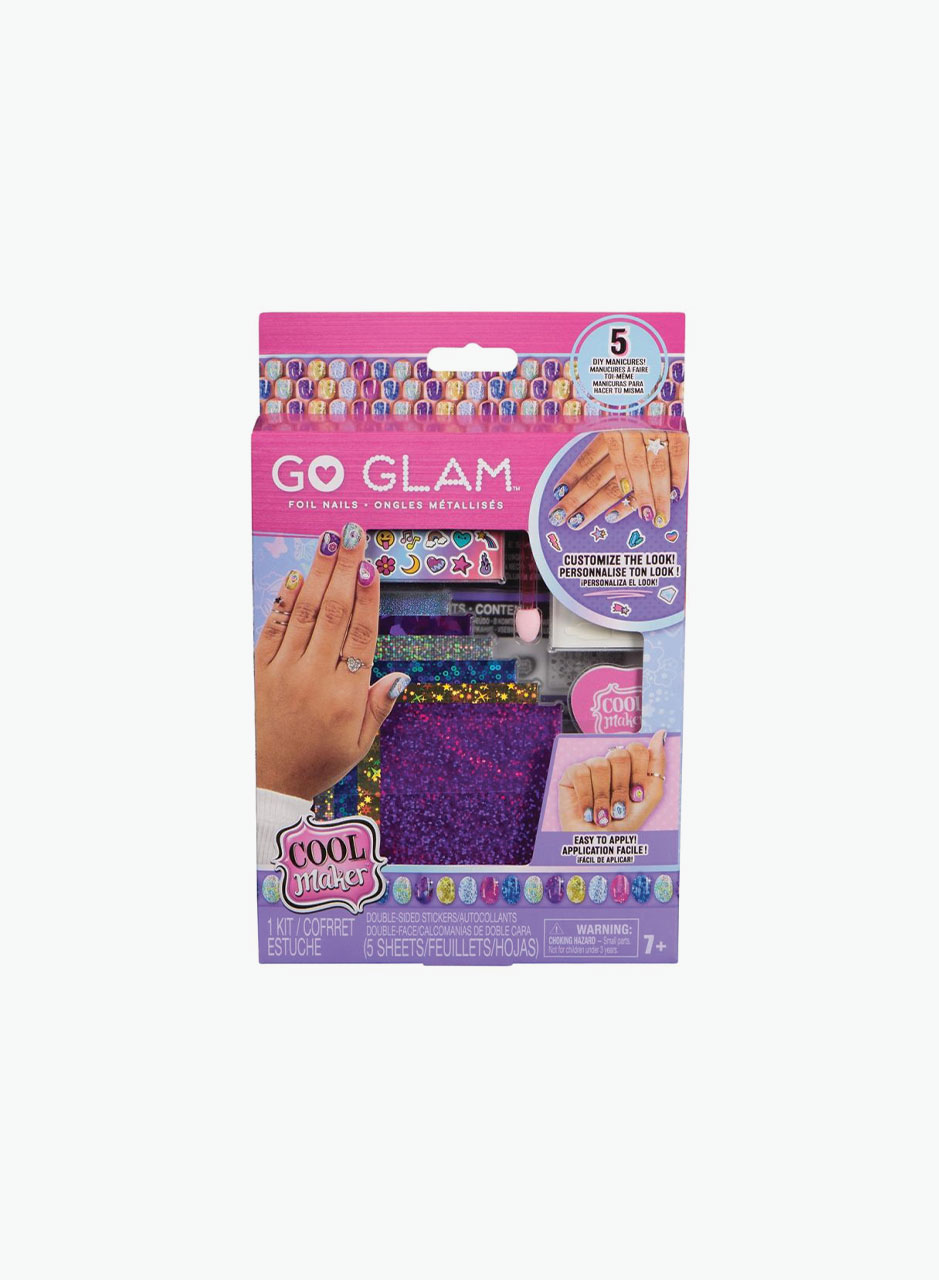 Եղունգների փայլաթիթեղյա դեկորների հավաքածու