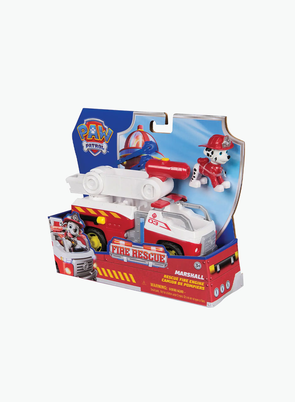 Fire truck with a Marshal figurine Paw patrol