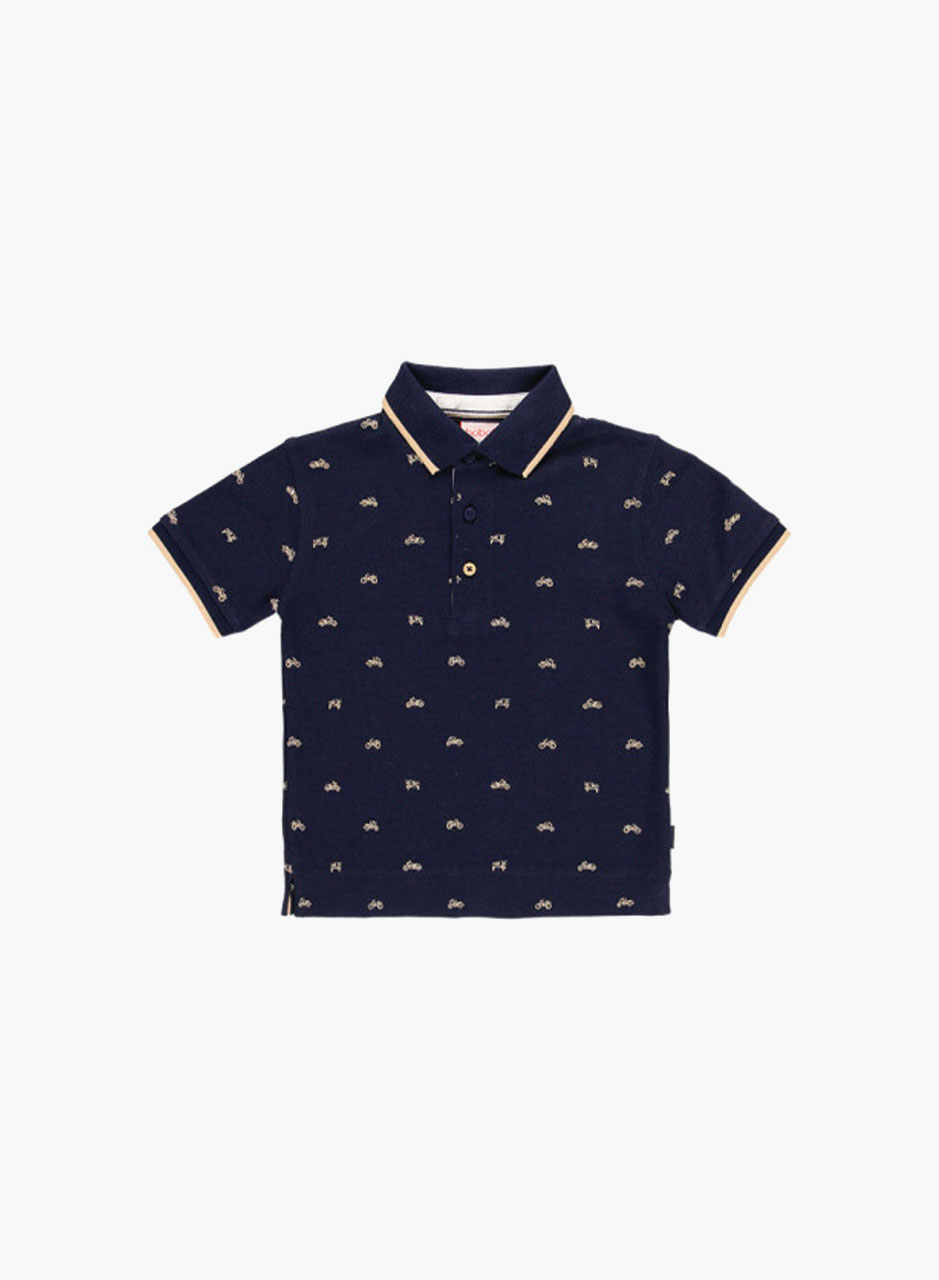 Boys' trendy polo