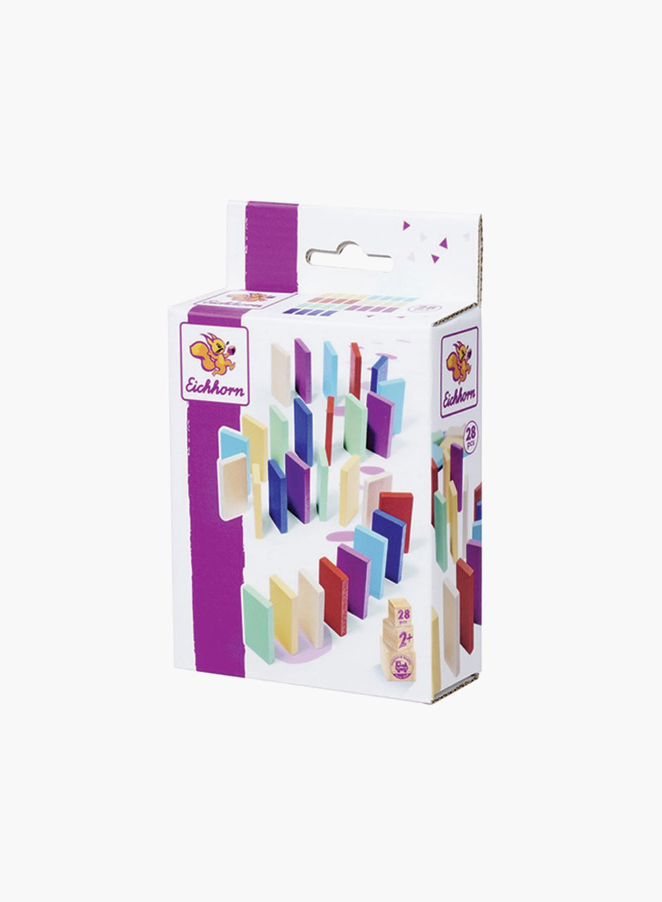 Entertaining toy "Domino Rallye"