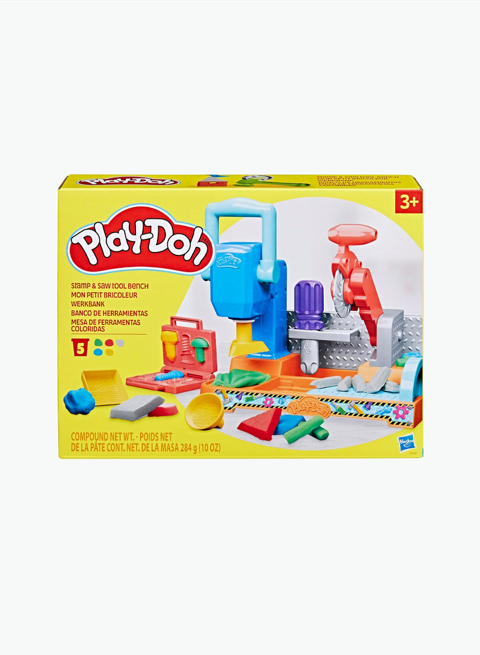 Game set Play-Doh "Stamp Saw Tool Bench"