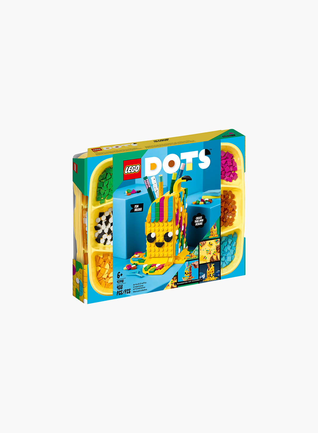 Конструктор Dots подставка для карандашей "Милый банан" Конструктор Dots подставка для карандашей "Милый банан"