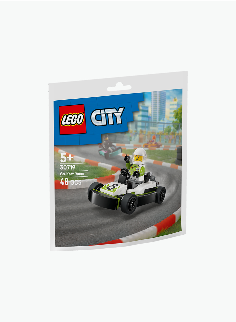 Конструктор City "Гонщик на картинге"