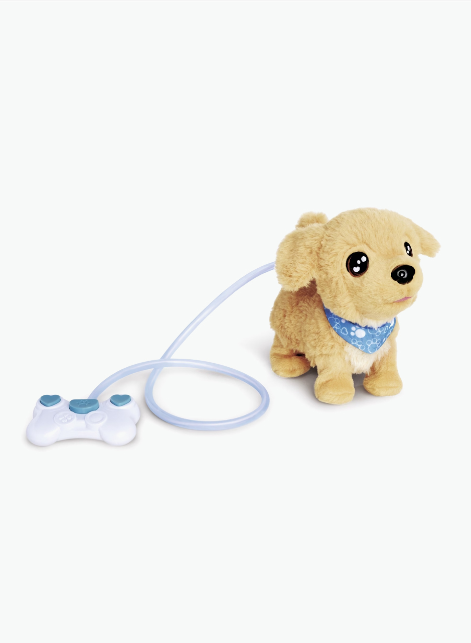 Interactive soft toy "Loomy, Golden Retriever"
