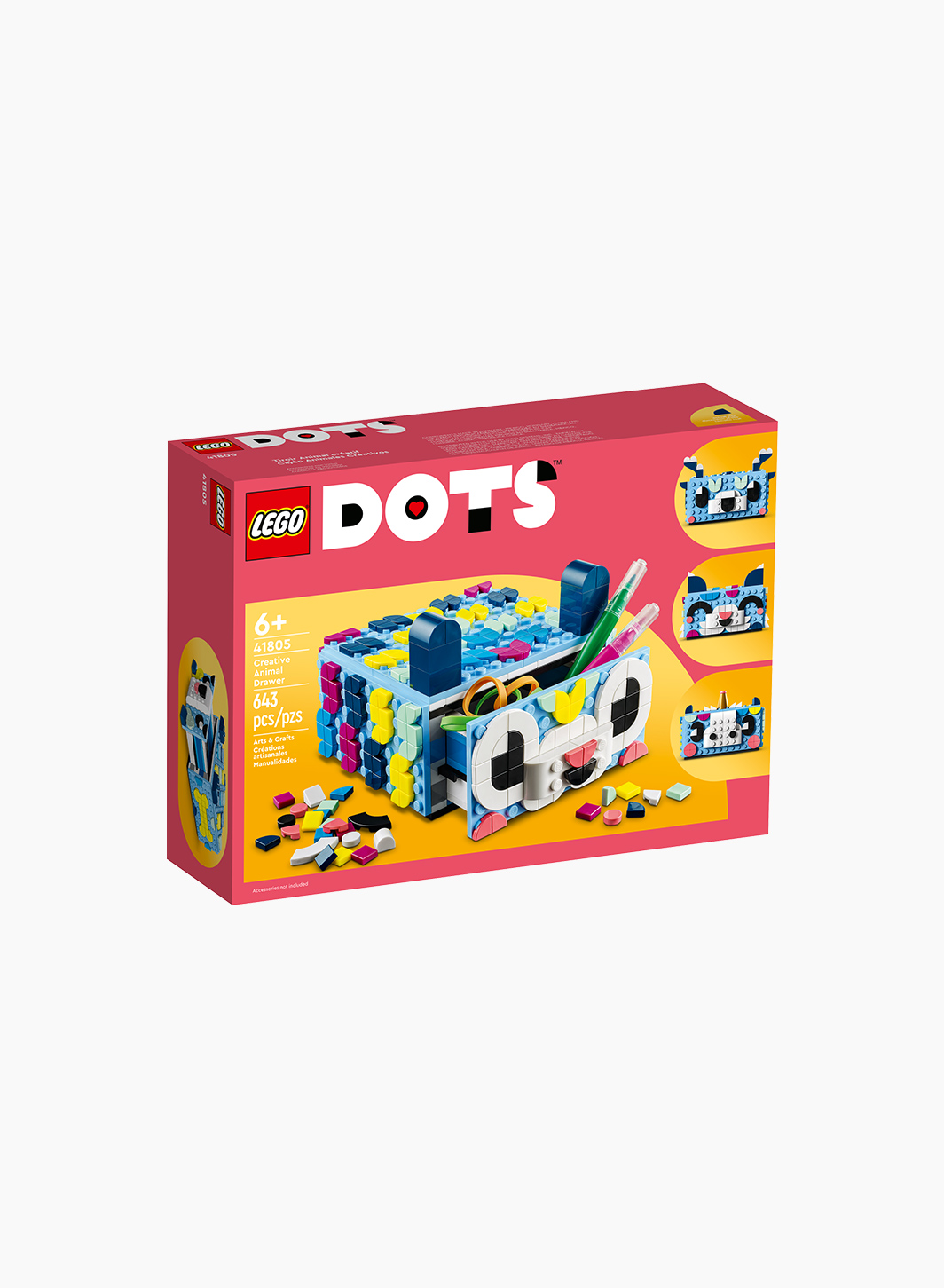 Կառուցողական խաղ Dots «Ստեղծագործական տուփ կենդանու տեսքով» Կառուցողական խաղ Dots «Ստեղծագործական տուփ կենդանու տեսքով»