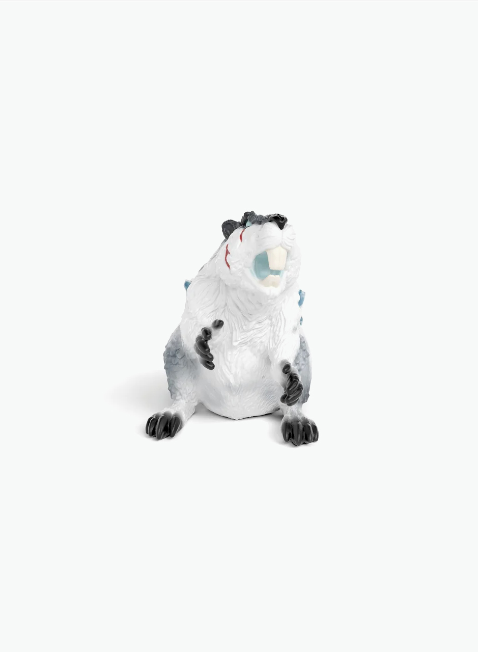 Mythical animal figurine "Ice rodent"