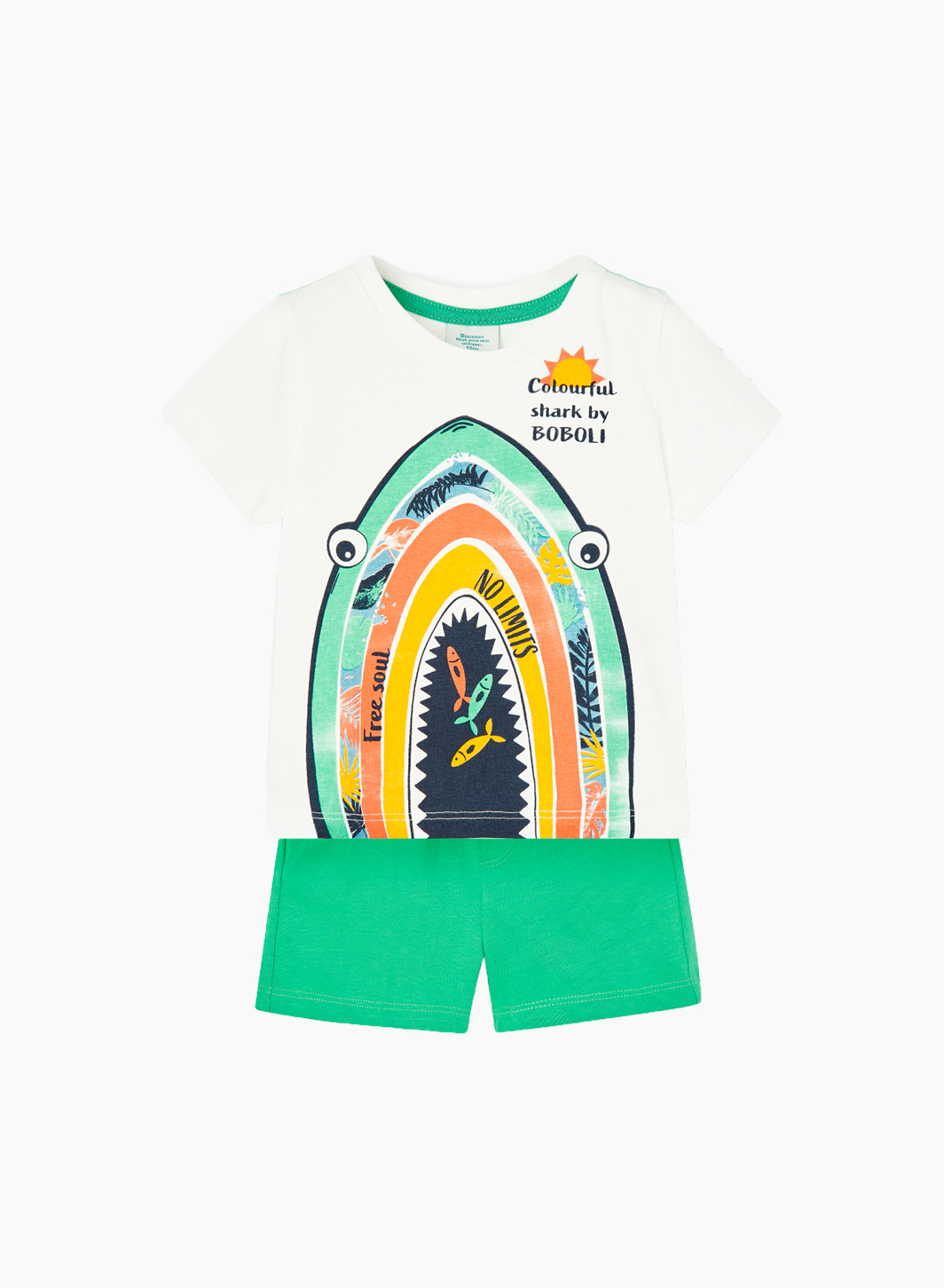 Set of T-shirt and shorts "Shark"