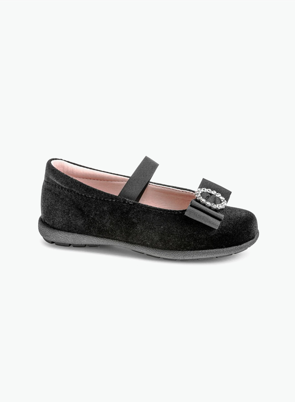 Girls' Shoes with Elasticated Strap