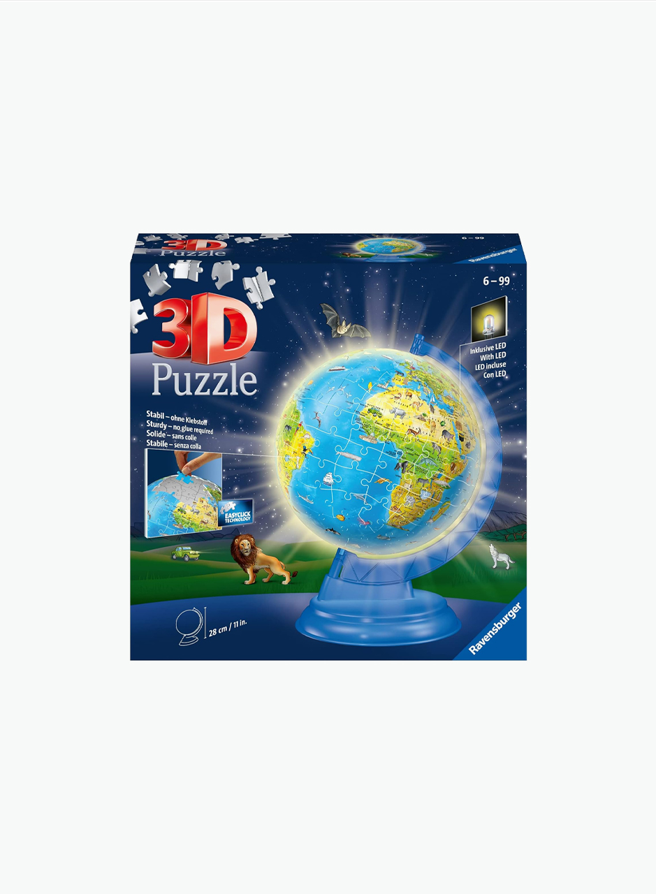 3D Փազլ «Մանկական գլոբուս-լամպ»