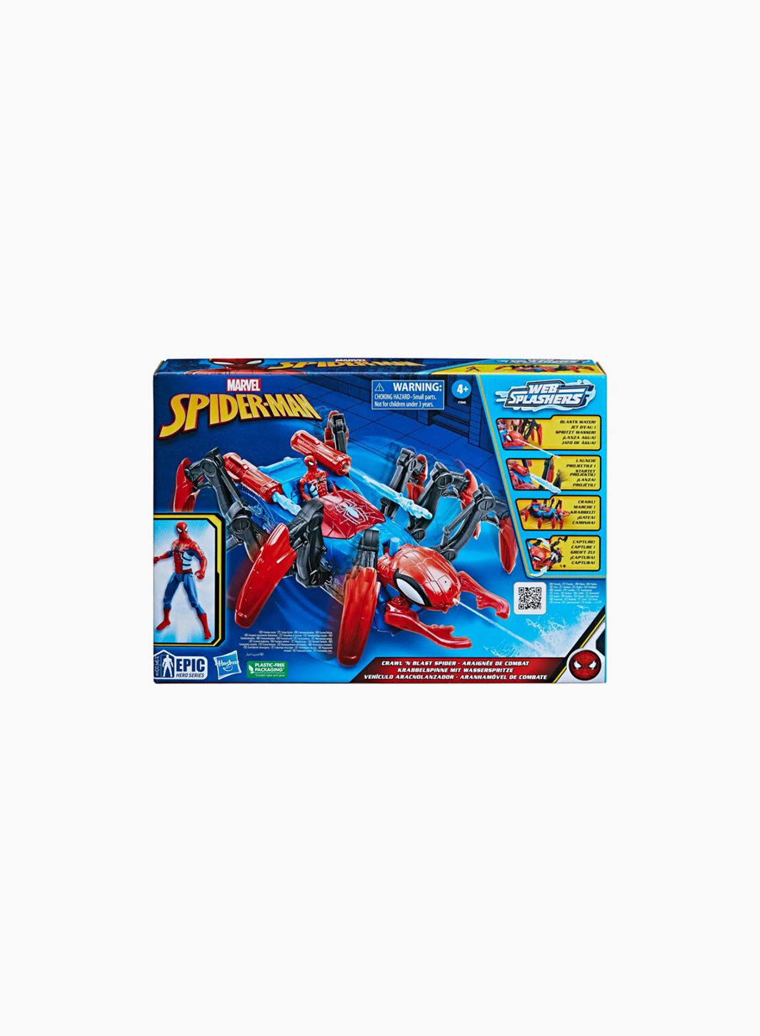 Cartoon figure Marvel "Spider-Man Crawl And Capture Spider"