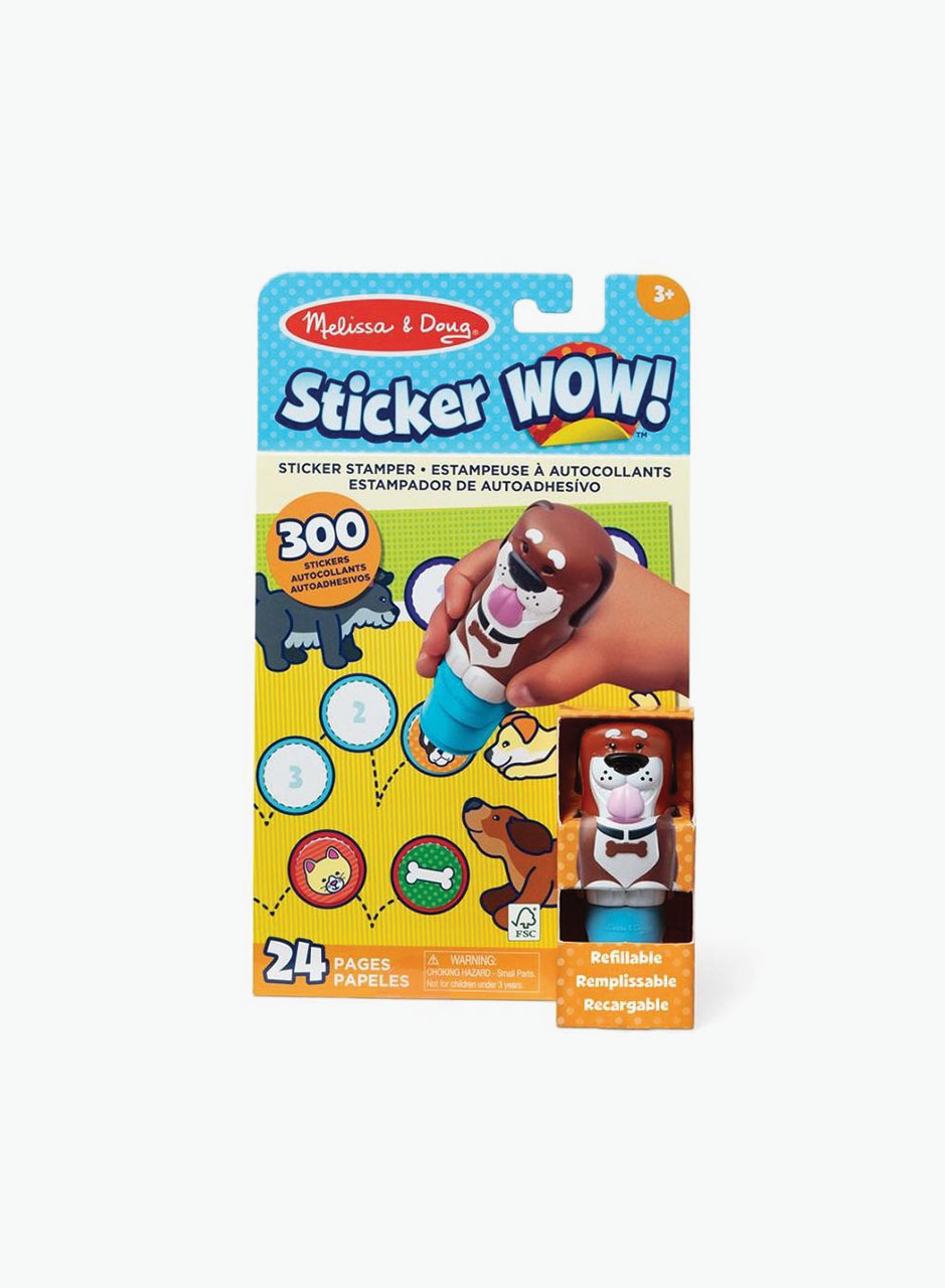 Playset Melissa&Doug "Notebook and stamp with puppy stickers"