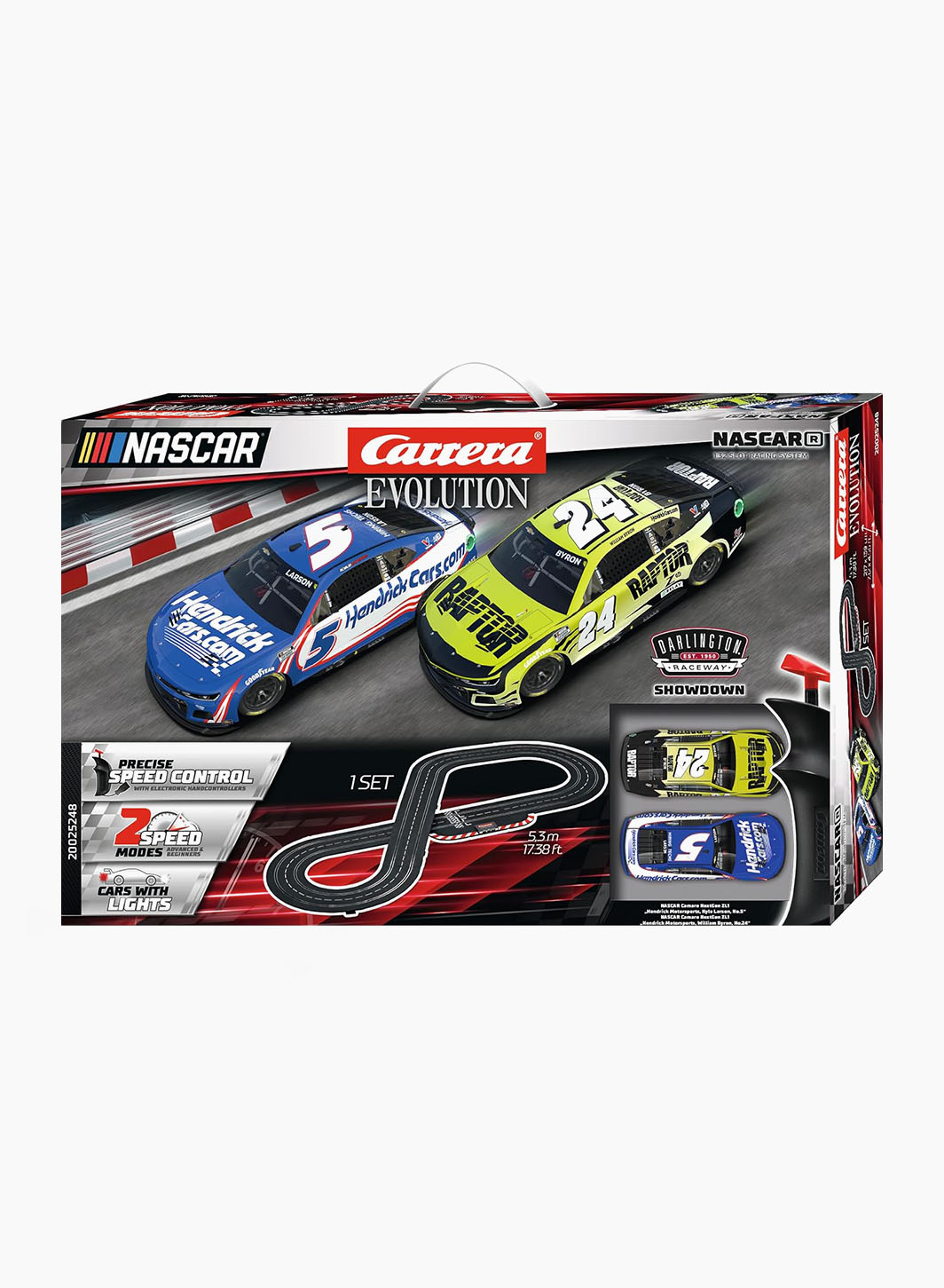 Մրցուղու հավաքածու Carrera Evolution «NASCAR. Darlington Showdown» Մրցուղու հավաքածու Carrera Evolution «NASCAR. Darlington Showdown»